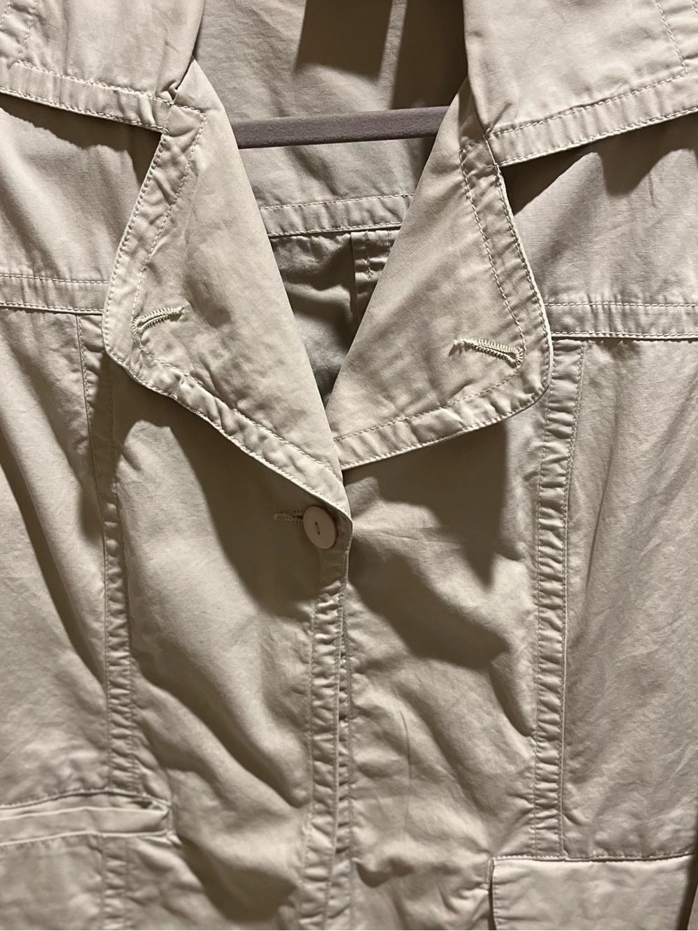 45. WOMENS CHICO’S 2/L DETAIL JACKET - Picture 3 of 4